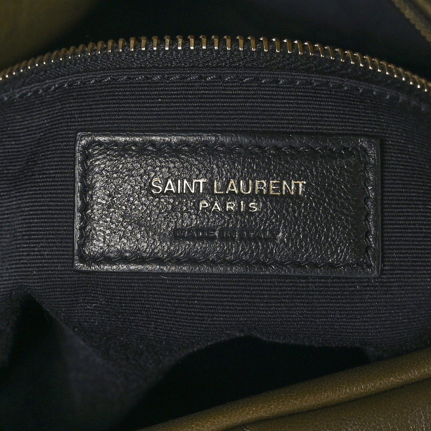 Lambskin Quilted Medium Loulou Puffer Monogram Chain Satchel Seaweed