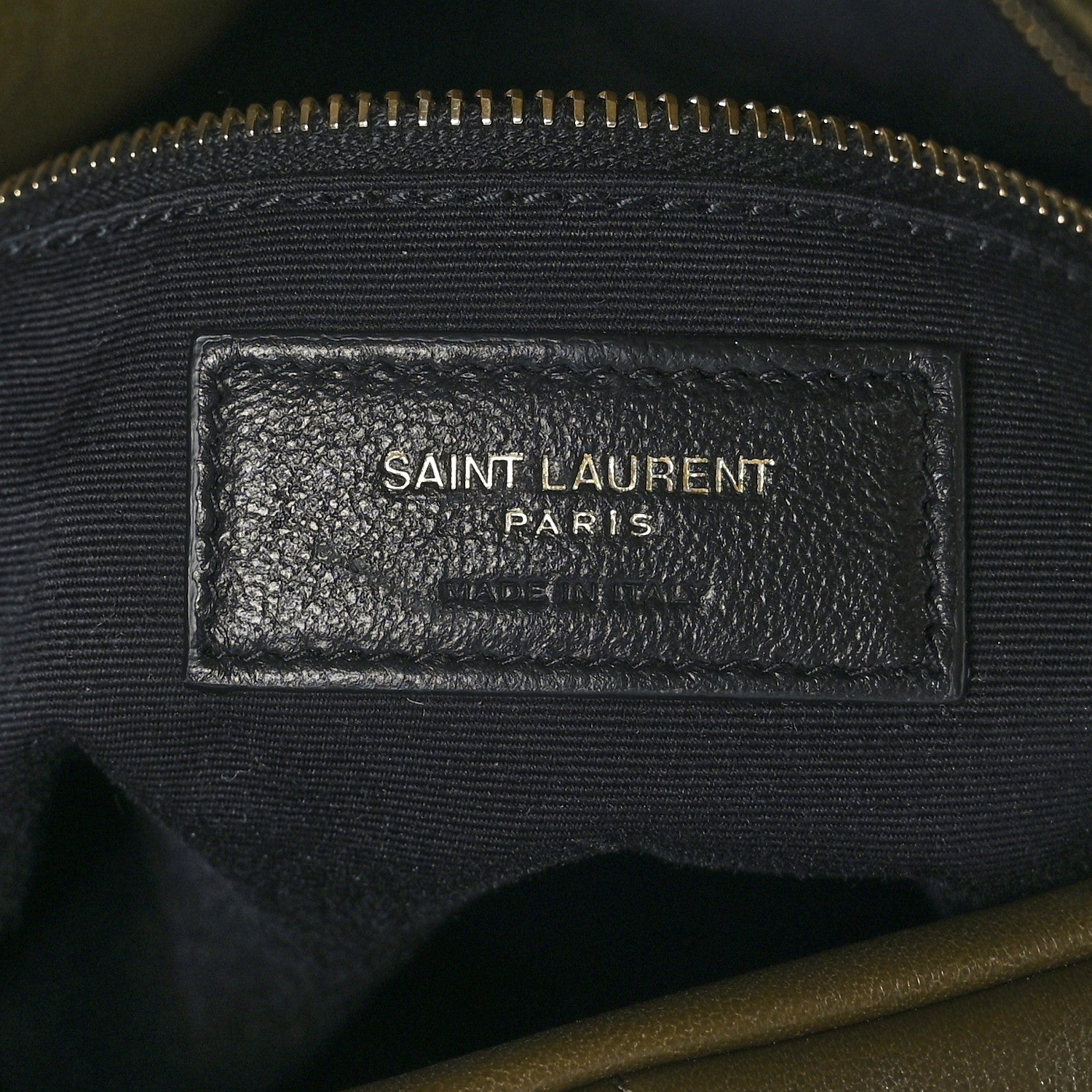 Saint Laurent Lambskin Quilted Medium Loulou Puffer Monogram Chain Satchel Seaweed 6 of 9