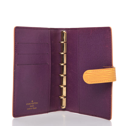 Louis Vuitton Epi Small Ring Agenda Cover Tassil 5 of 7