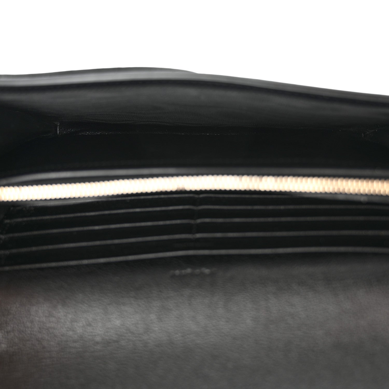Saint Laurent Calfskin Monogram Belle de Jour Chain Clutch Black 5 of 14