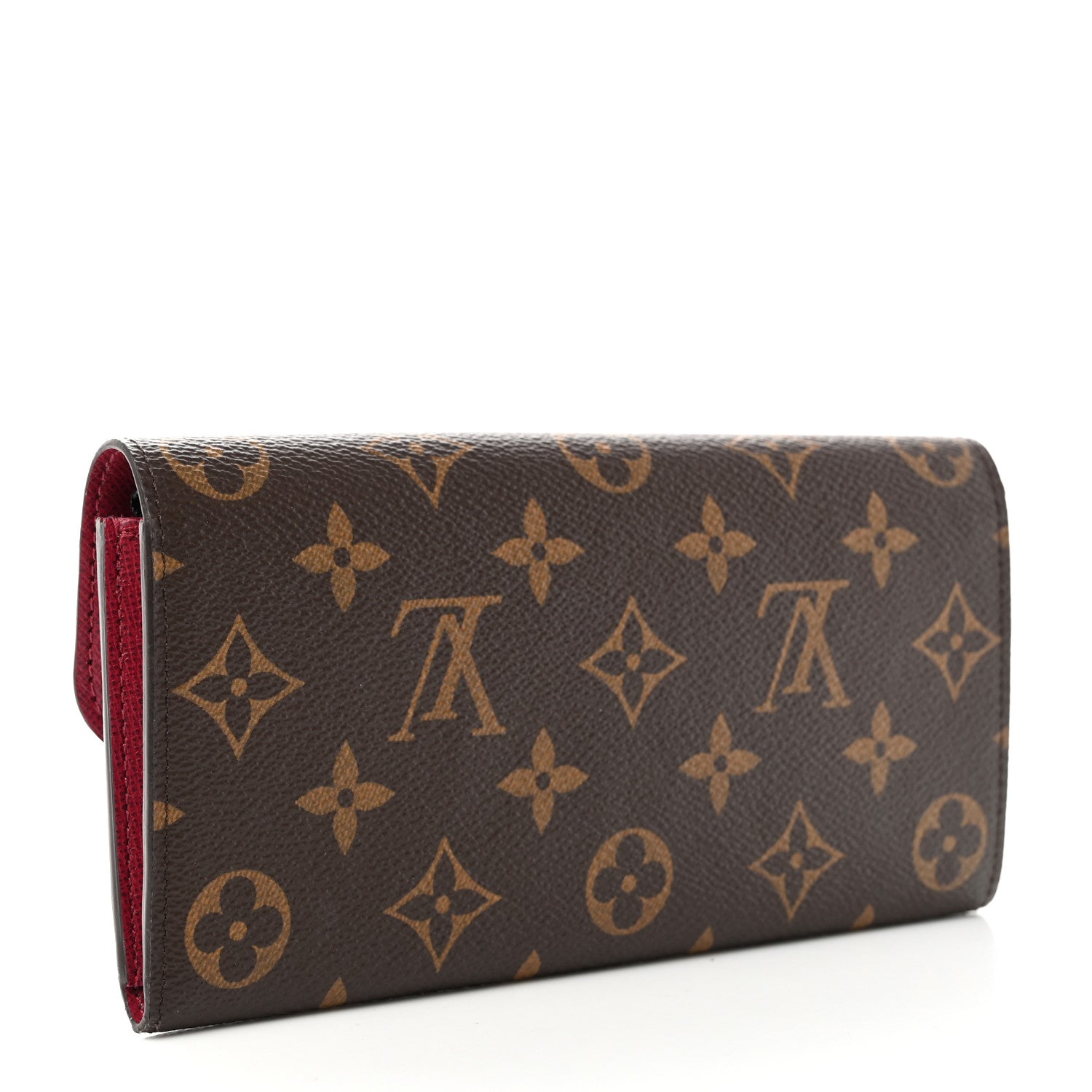 Louis Vuitton LOUIS VUITTON Monogram Emilie Wallet Fuchsia 3 of 15