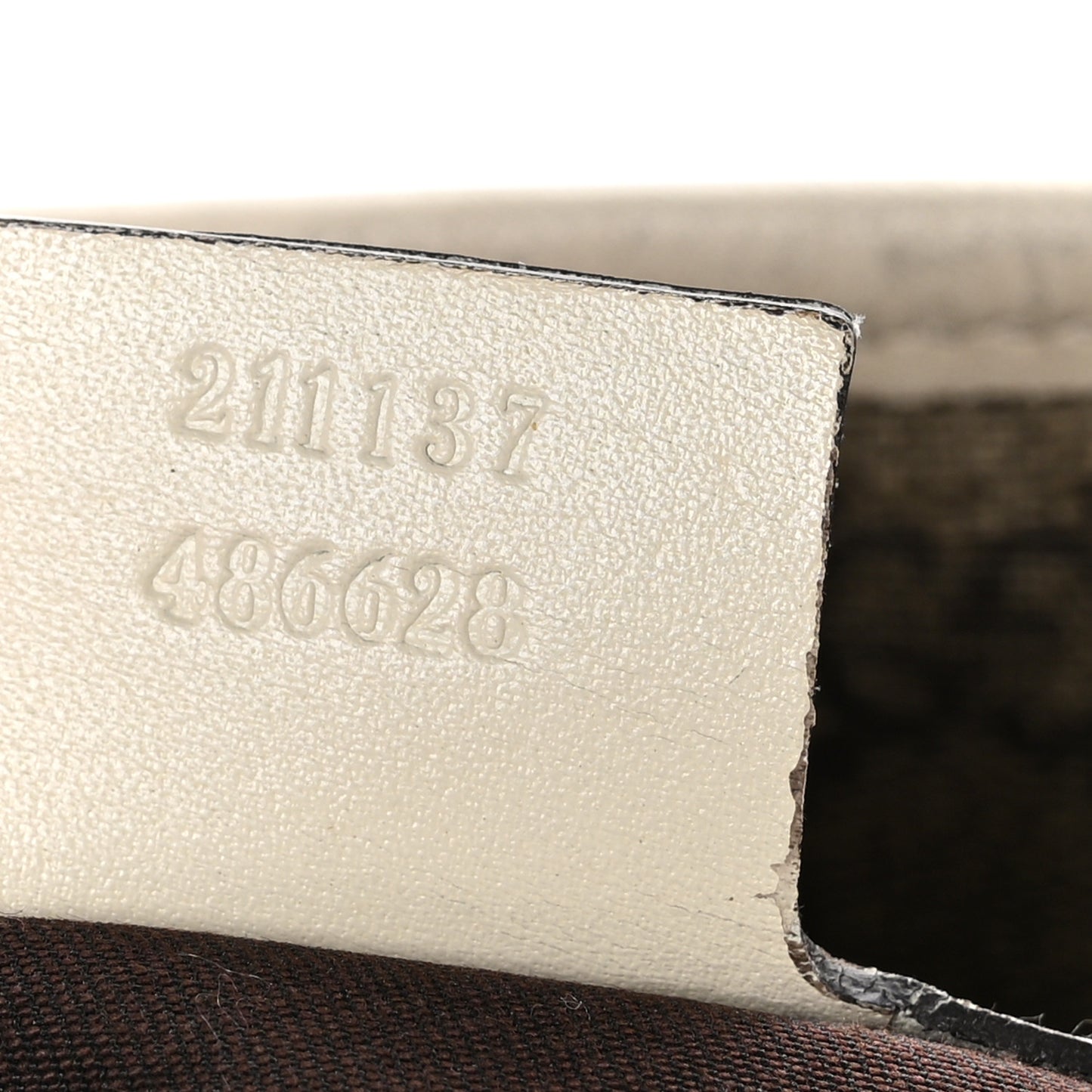 GG Supreme Monogram Medium Zippered Shopping Tote Off White