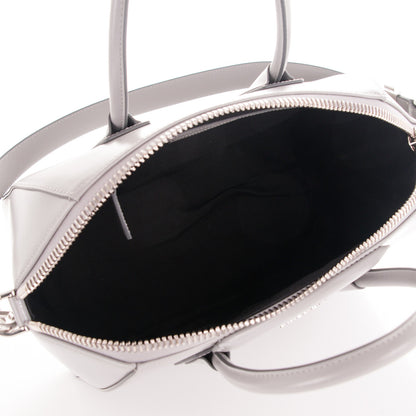 Givenchy Shiny Lord Calfskin Medium Antigona Pearl Grey 5 of 7