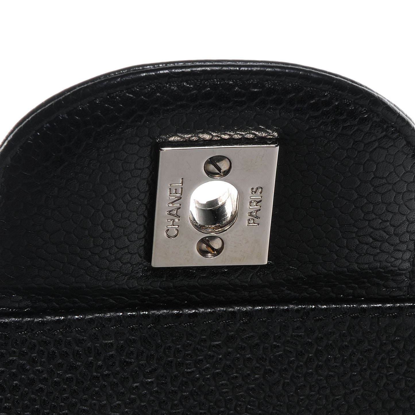 Caviar Jumbo Single Flap Black