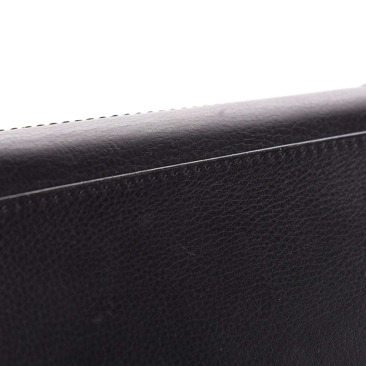 Smooth Calfskin Medium Phantom Luggage Black