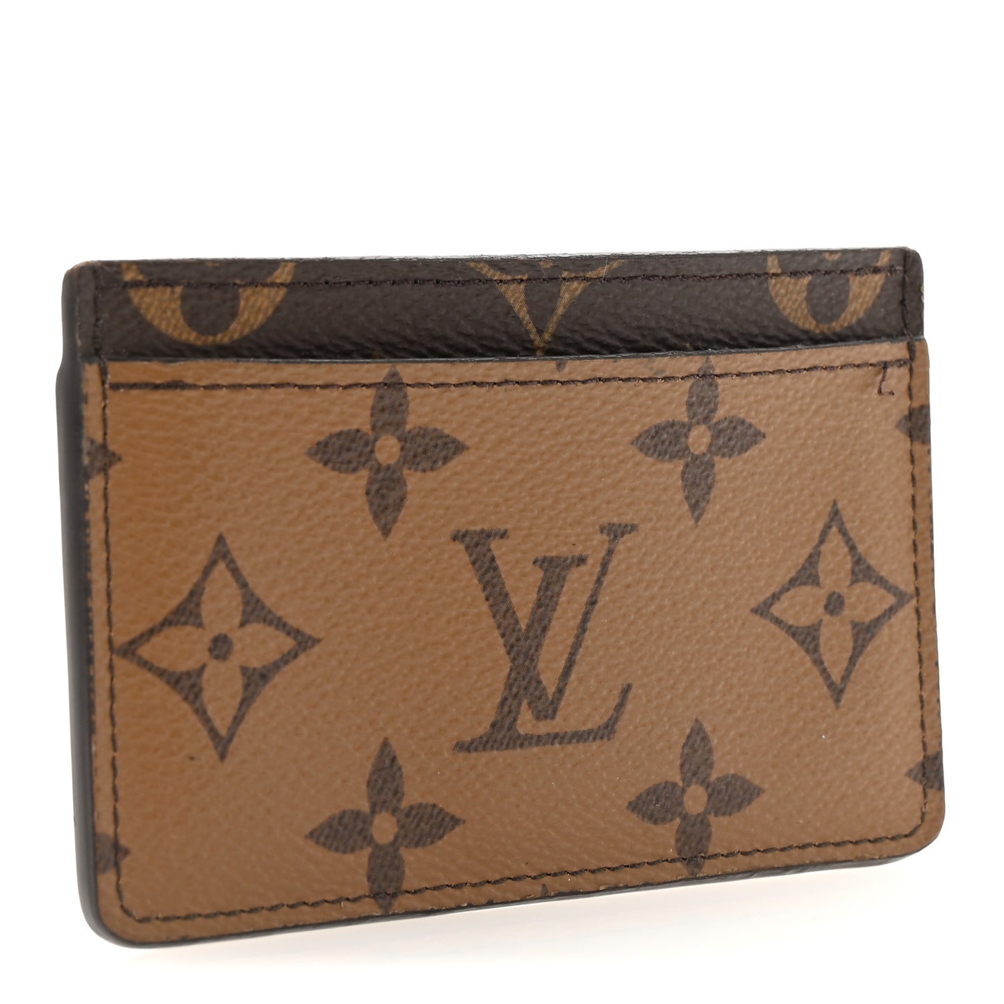 Reverse Monogram Card Holder