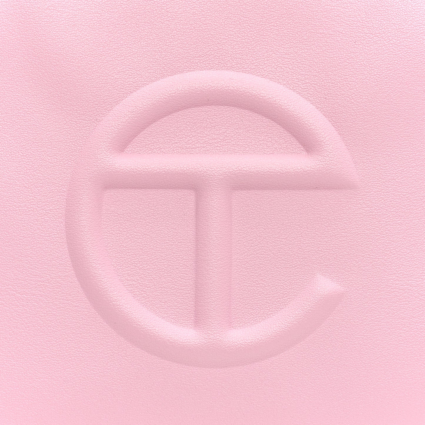 Vegan Leather Small Shopping Bag Bubblegum