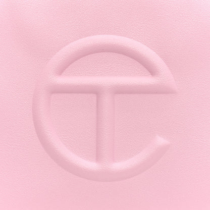 Telfar Vegan Leather Small Shopping Bag Bubblegum 7 of 9