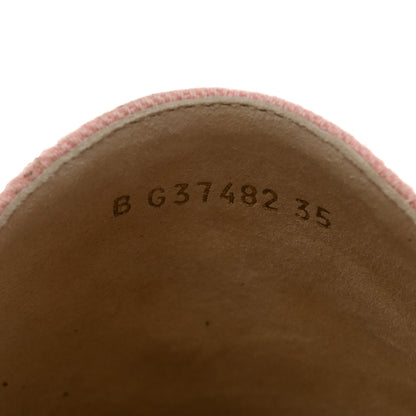 Chanel Denim CC Espadrille Mules 35 Pink Black 7 of 10