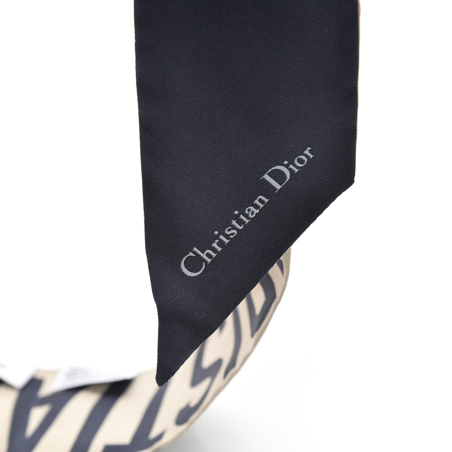 Silk Oblique Mitzah Scarf Blue
