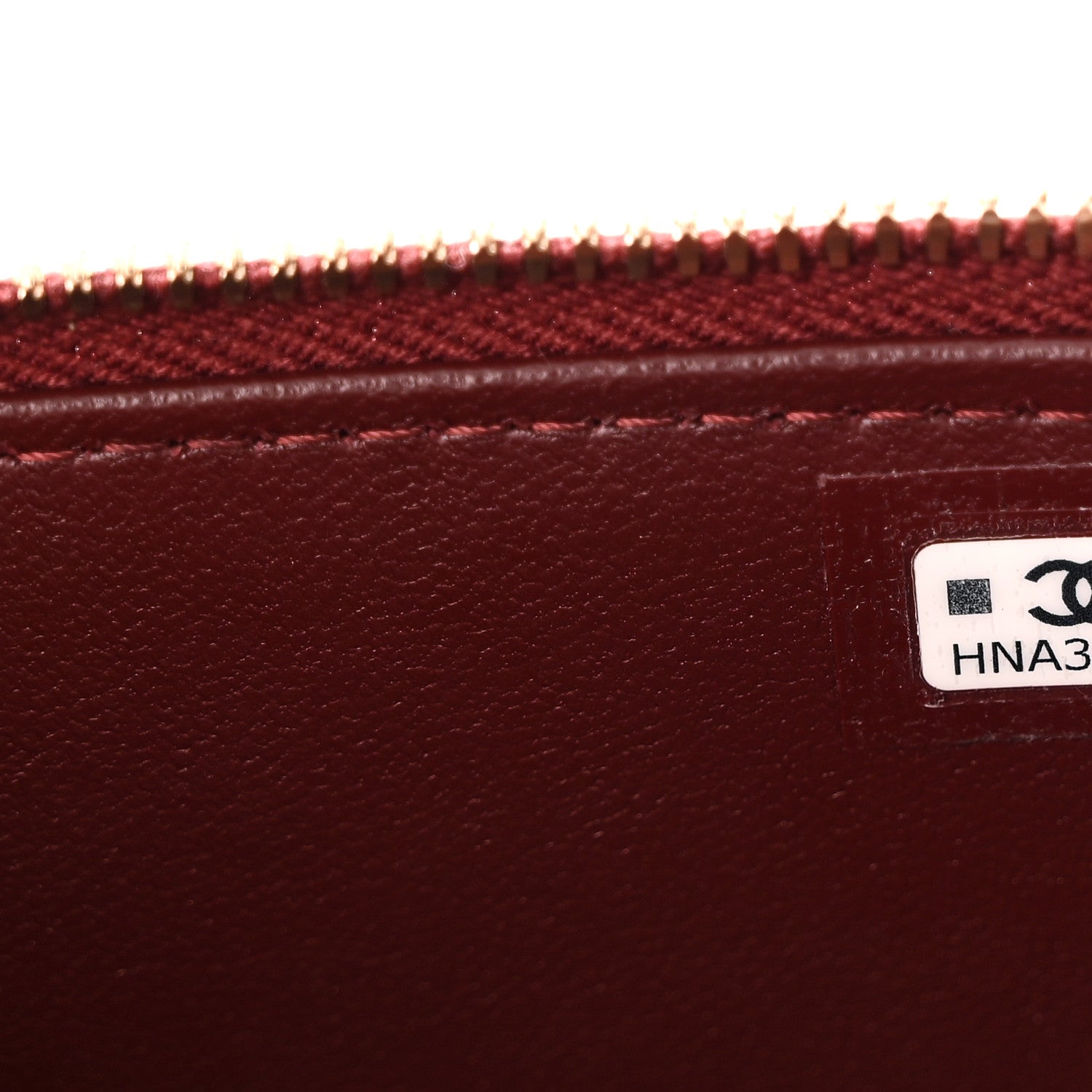 Chanel Caviar Quilted Top Handle Pocket Vanity Case Burgundy 8 of 11