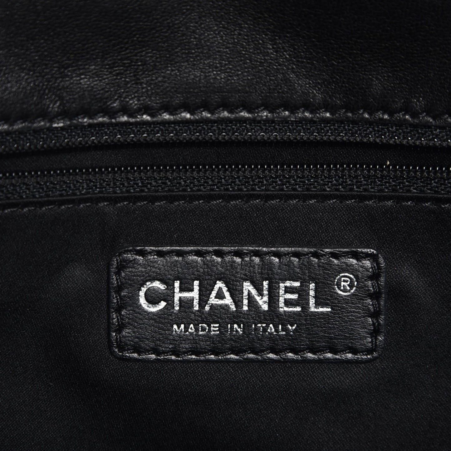 Lambskin Quilted Maxi 3 Flap Black