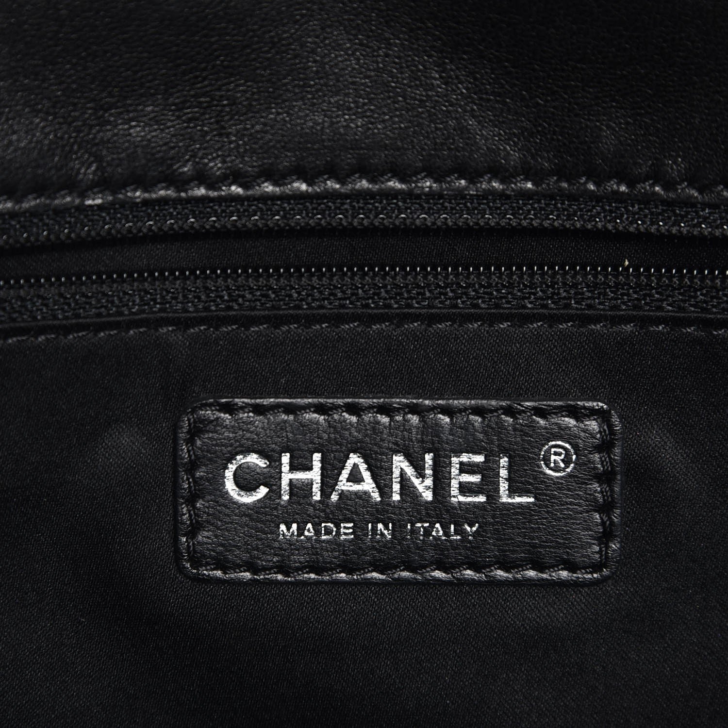 Chanel Lambskin Quilted Maxi 3 Flap Black 6 of 7