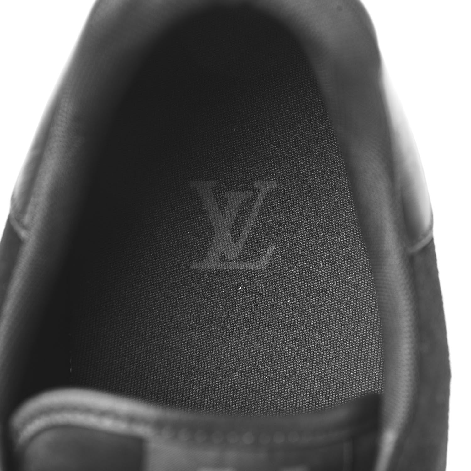 Louis Vuitton Suede Uniform Sneakers 9.5 Black 7 of 9
