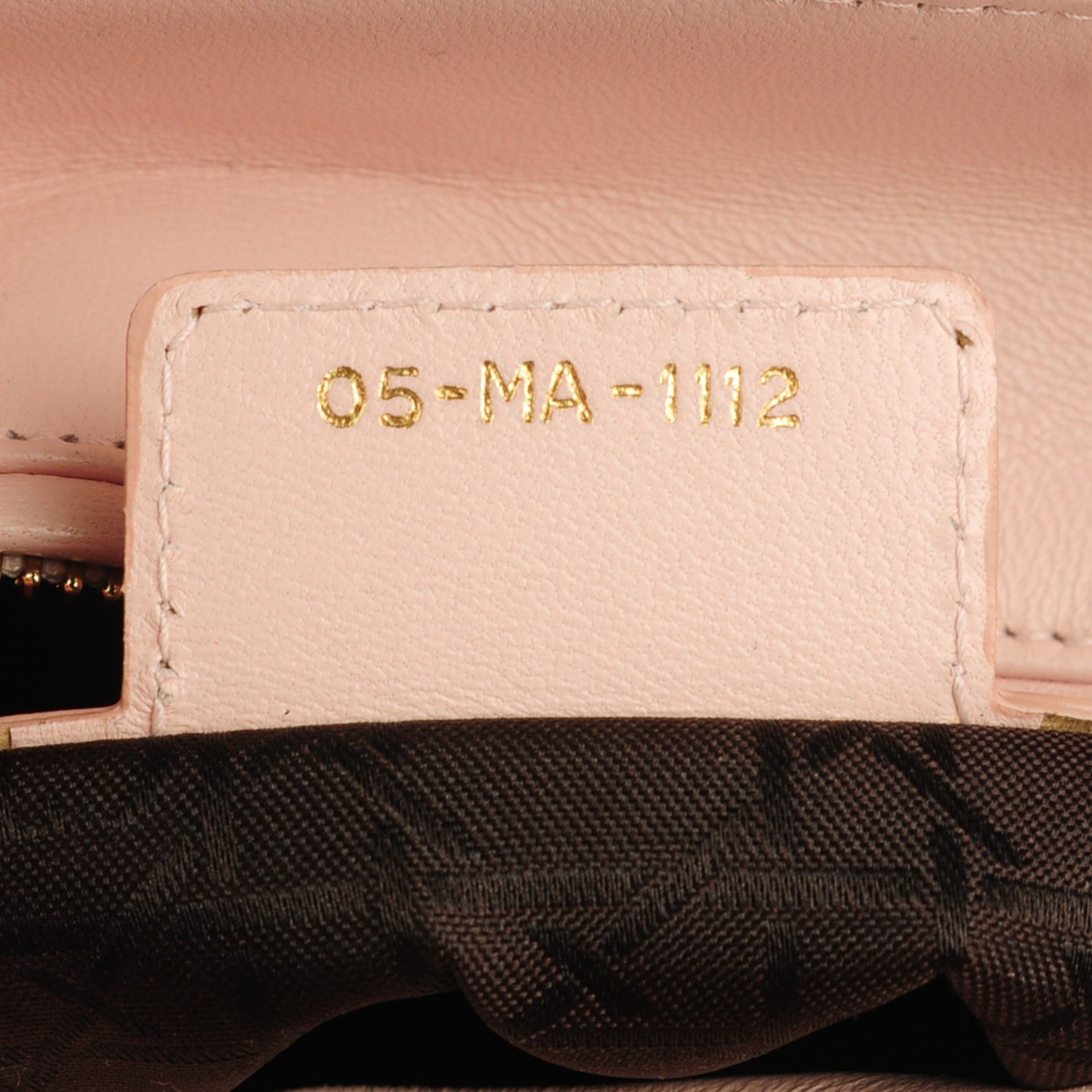 Christian Dior Lambskin Cannage Medium Lady Dior Rose Poudre 7 of 8