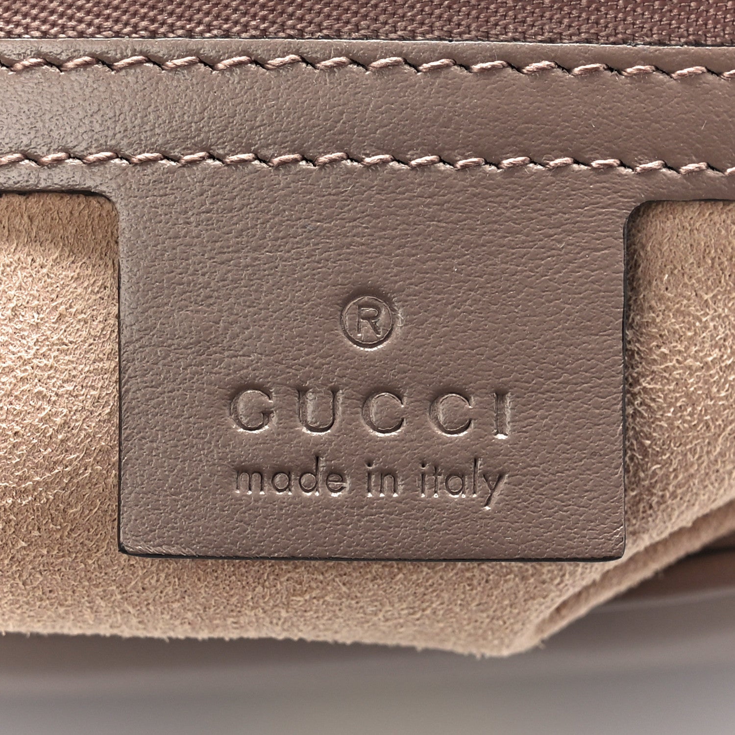 Gucci Calfskin Matelasse Small GG Marmont Shoulder Bag Porcelain Rose 6 of 13