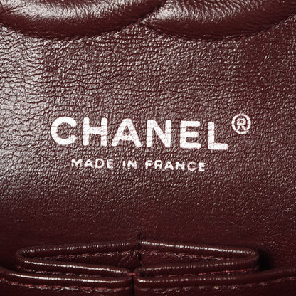 Chanel Lambskin Quilted Medium Double Flap Black 8 of 10