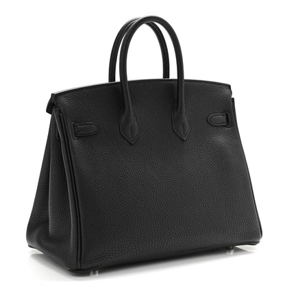 Hermes Togo Birkin 25 Black 3 of 15