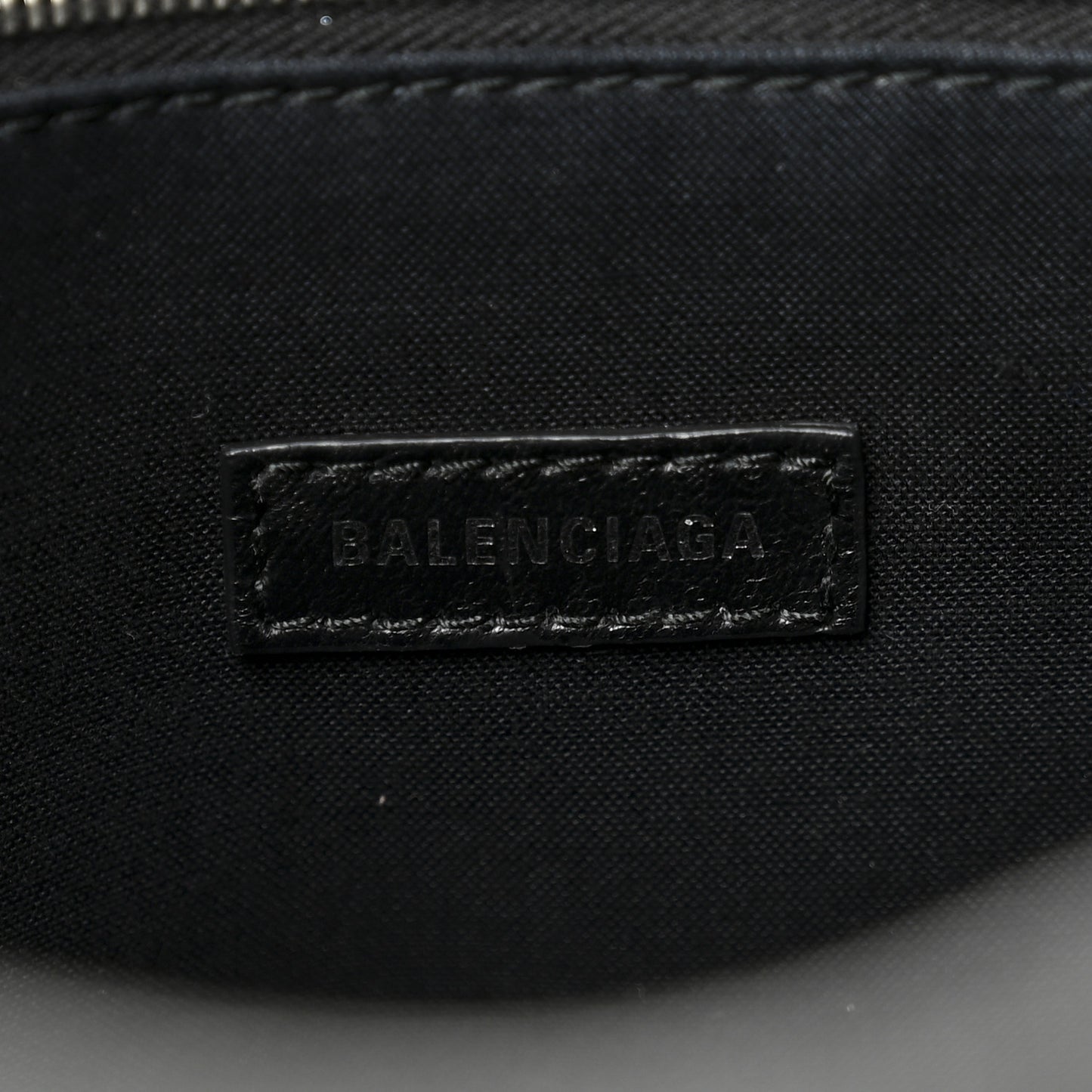 Calfskin Quilted Paris Shopper Tote Black