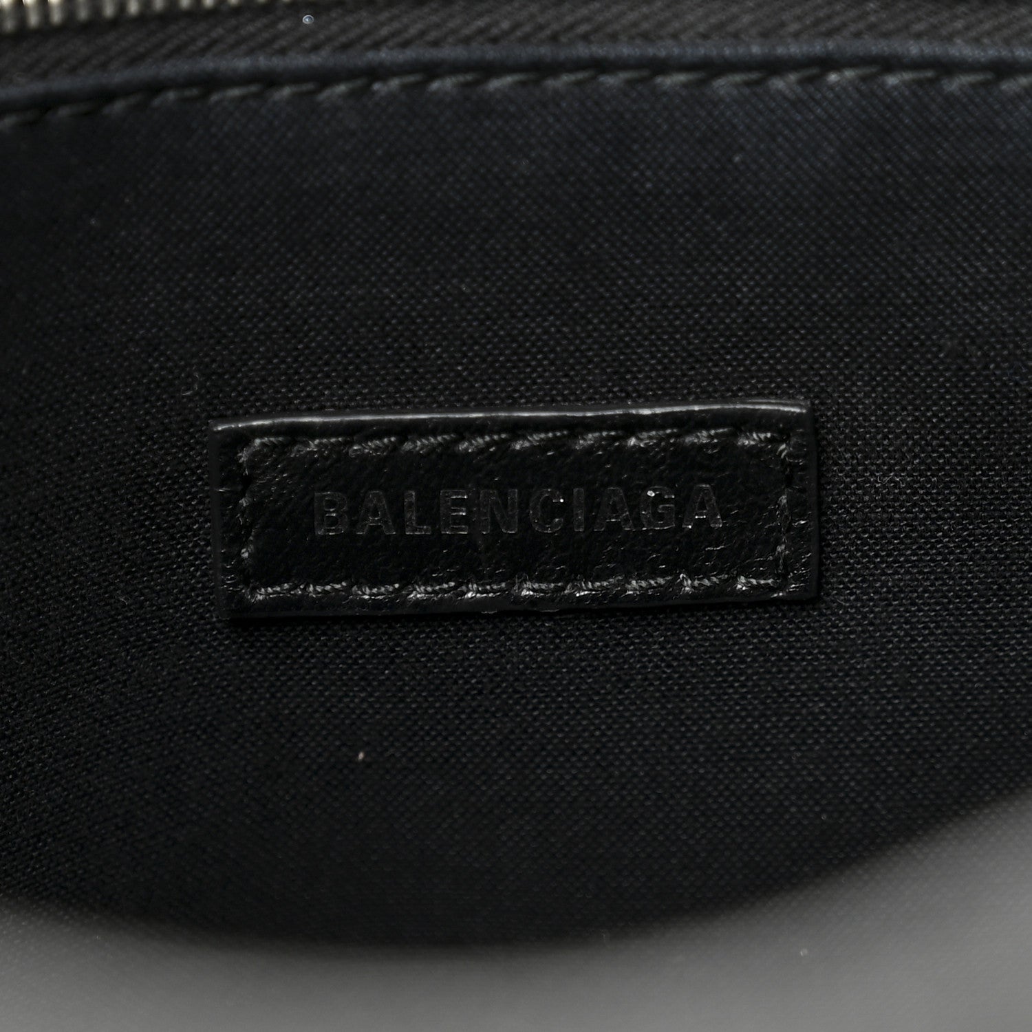 Balenciaga Calfskin Quilted Paris Shopper Tote Black 6 of 12