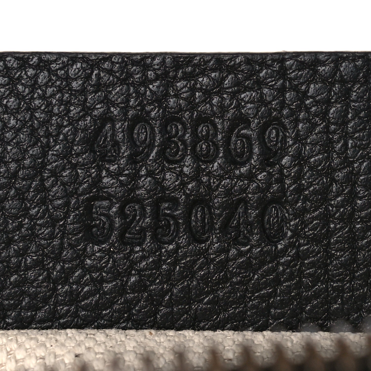 Gucci Grained Calfskin Logo Belt Bag Black 7 of 11