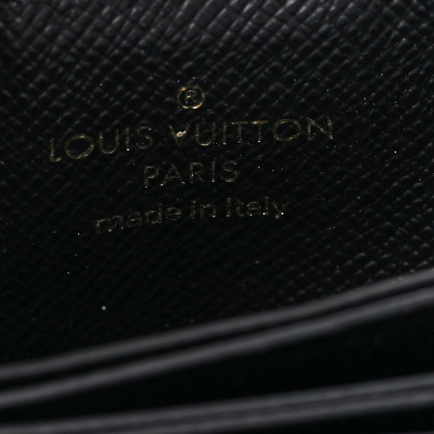 Louis Vuitton Monogram Gusset Card Holder Black 6 of 8