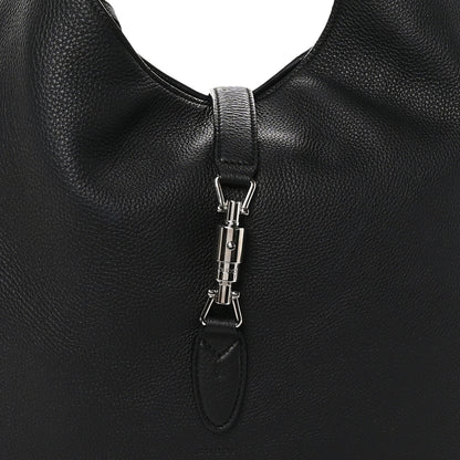 Gucci Soft Grained Calfskin Large Jackie Hobo Black 9 of 11
