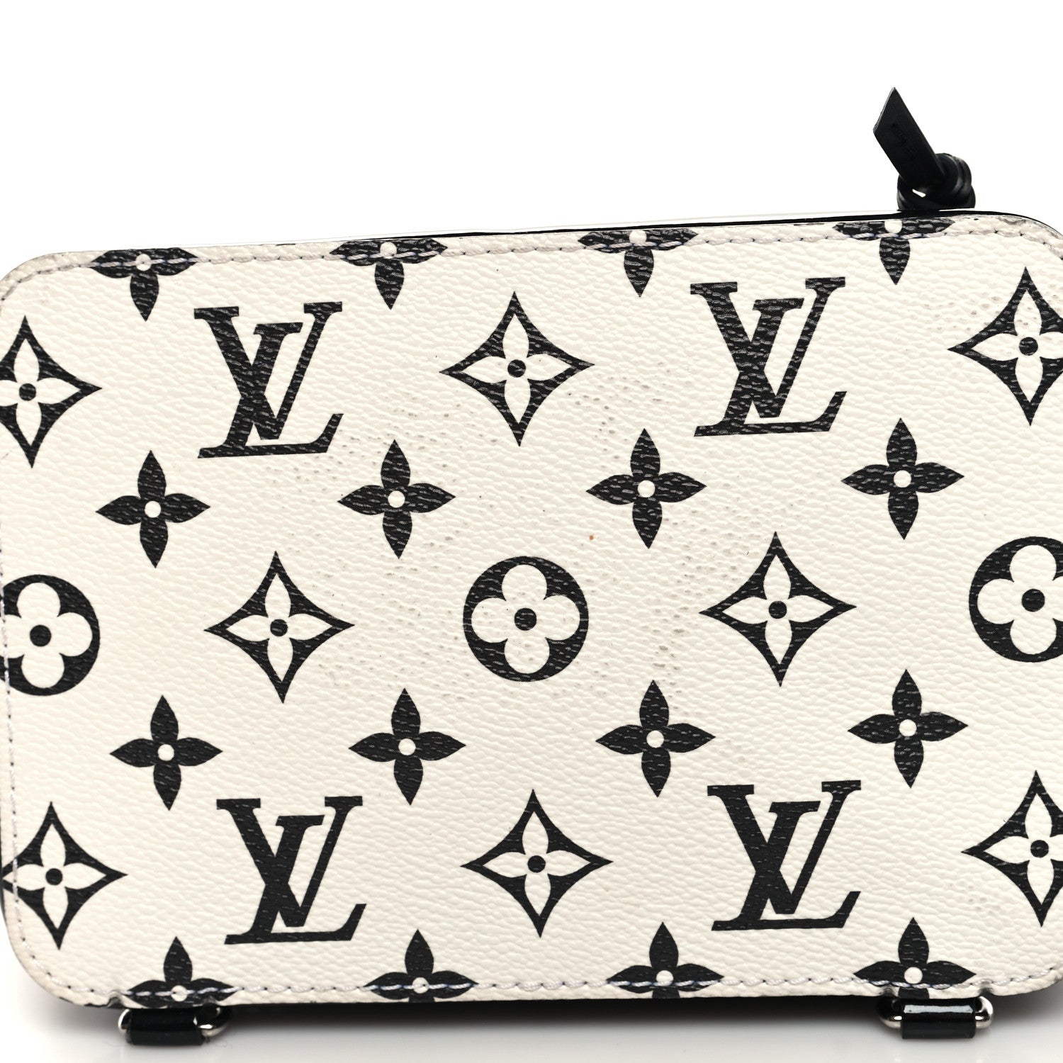 Louis Vuitton Patent Monogram Hot Springs Backpack Black White 10 of 10