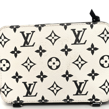 Louis Vuitton Patent Monogram Hot Springs Backpack Black White 10 of 10