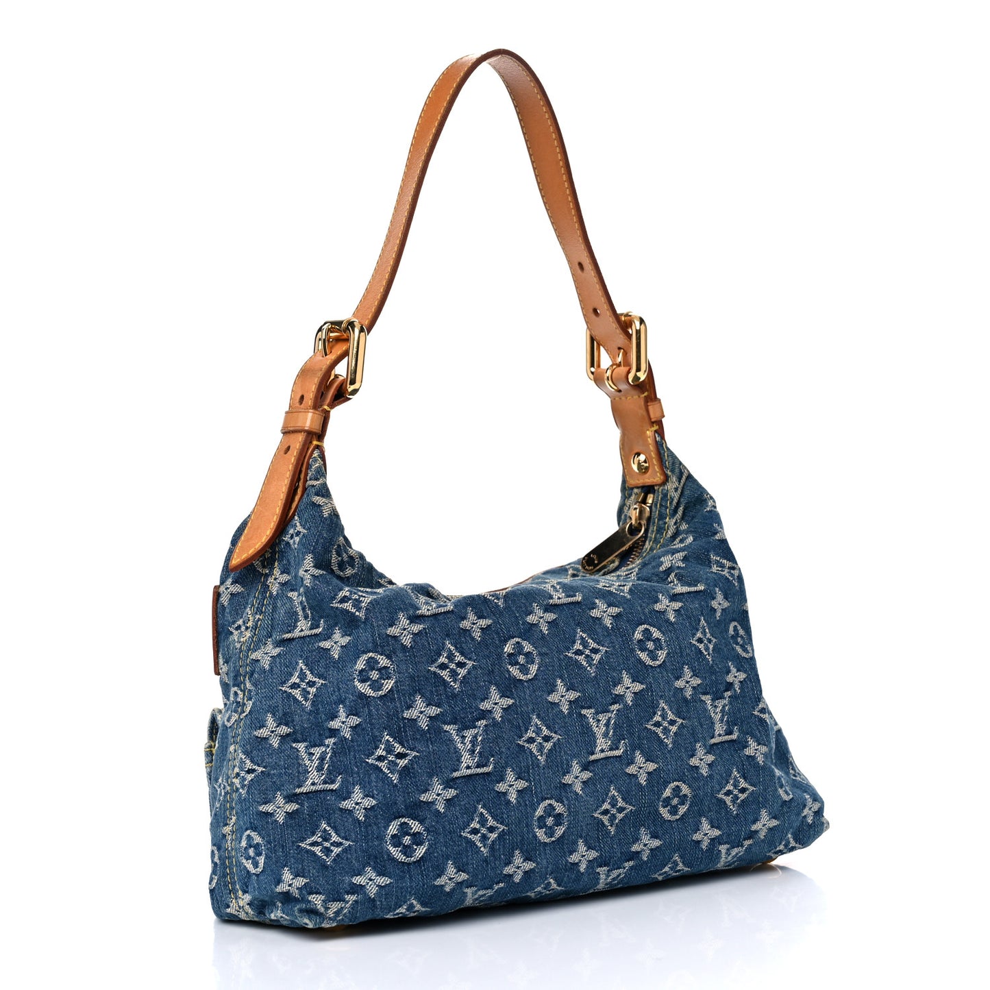 Monogram Denim Baggy PM Blue