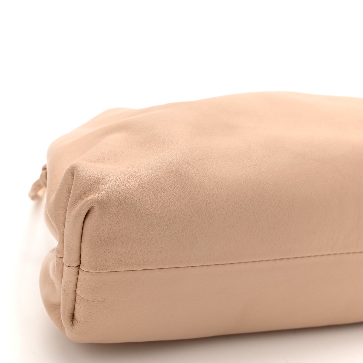 Butter Calfskin The Mini Pouch Almond