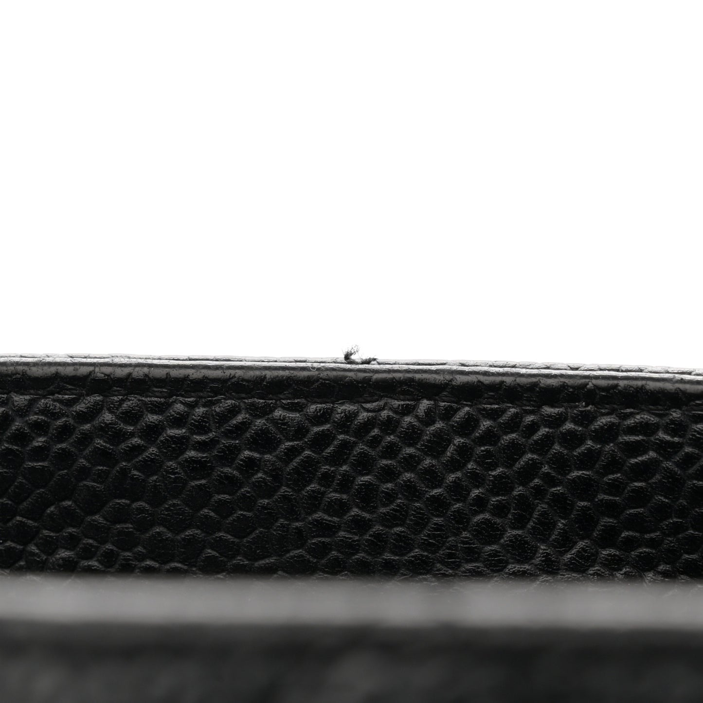 Caviar Quilted Petit Shopping Tote PST Black