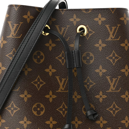 Louis Vuitton Monogram Neonoe MM Black 8 of 11