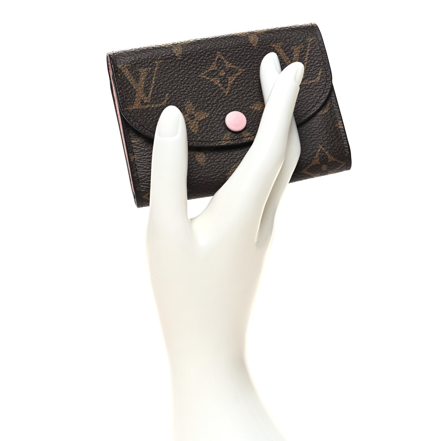 Louis Vuitton Monogram Rosalie Coin Purse Rose Ballerine 2 of 7