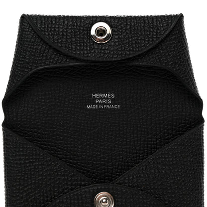 Hermes Epsom Bastia Coin Purse Black 6 of 7