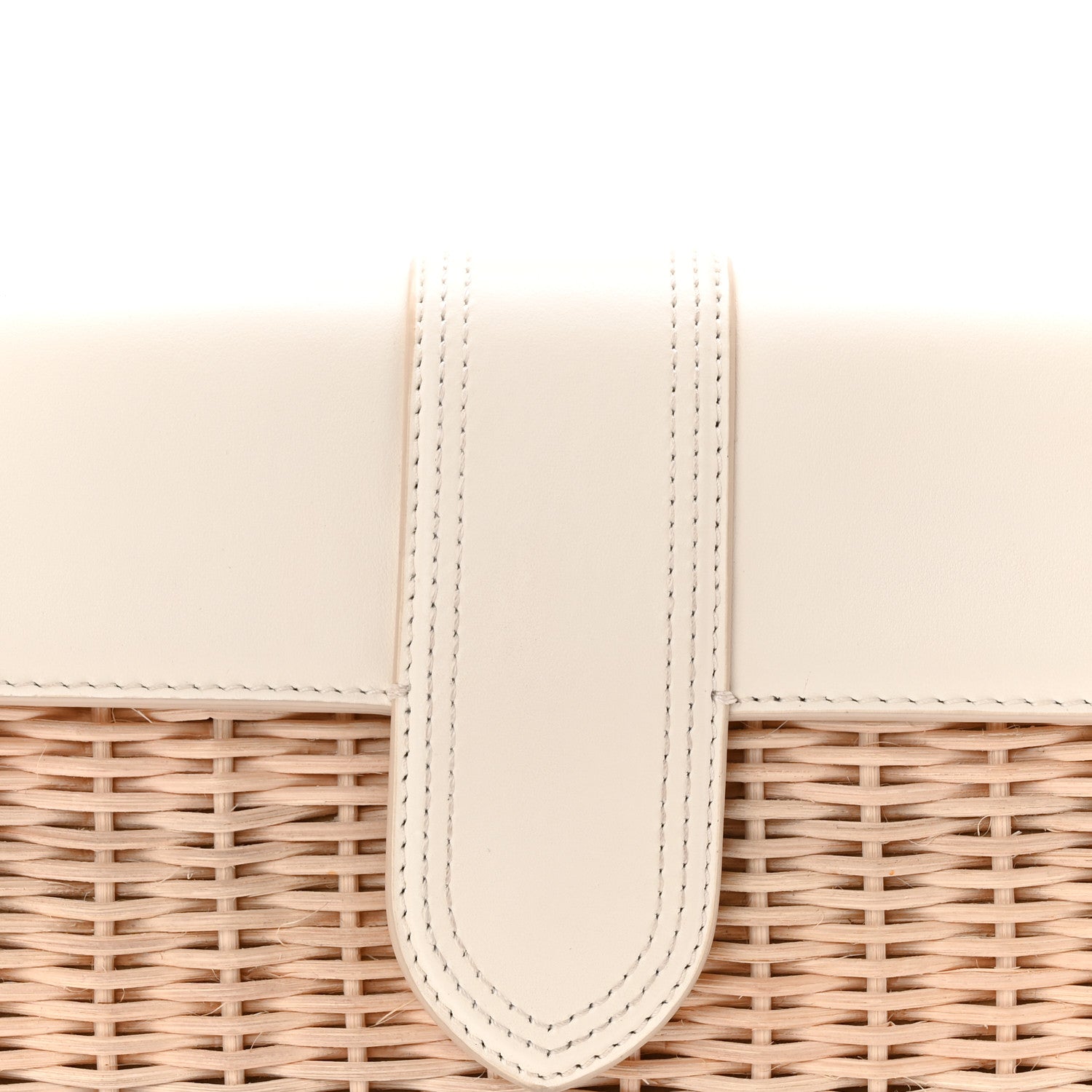 Jacquemus Wicker Le Bambino Long Ivory 7 of 9