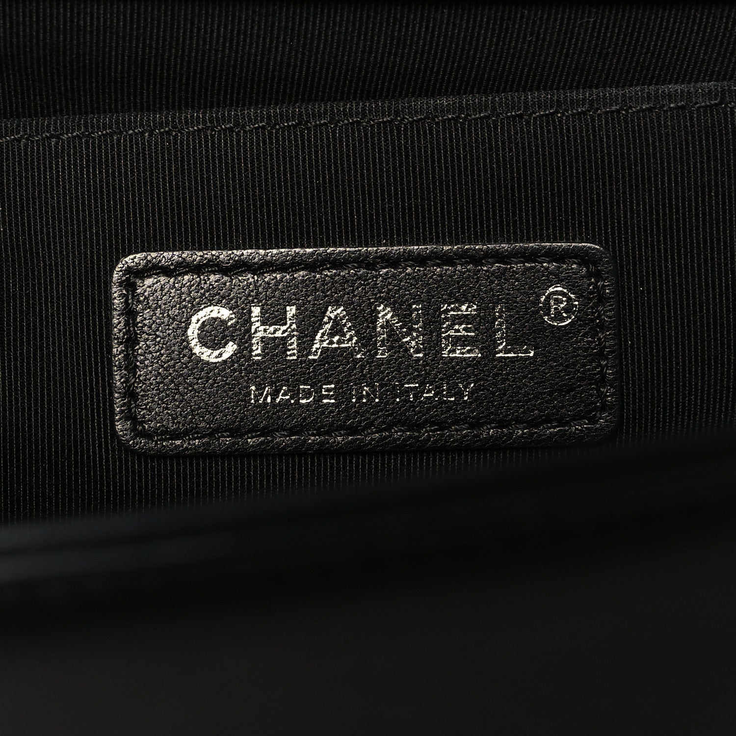 Chanel Calfskin Pleated Medium Boy In Rome Flap Black White 6 of 10