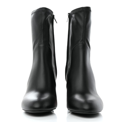 Louis Vuitton Calfskin Uniformes Silhouette Ankle Boots 37 Black 2 of 8