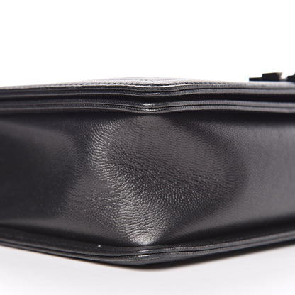 Chanel Caviar Quilted New Medium Boy Flap So Black 9 of 11