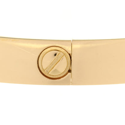 Cartier 18K Yellow Gold LOVE Bracelet 18 6 of 8