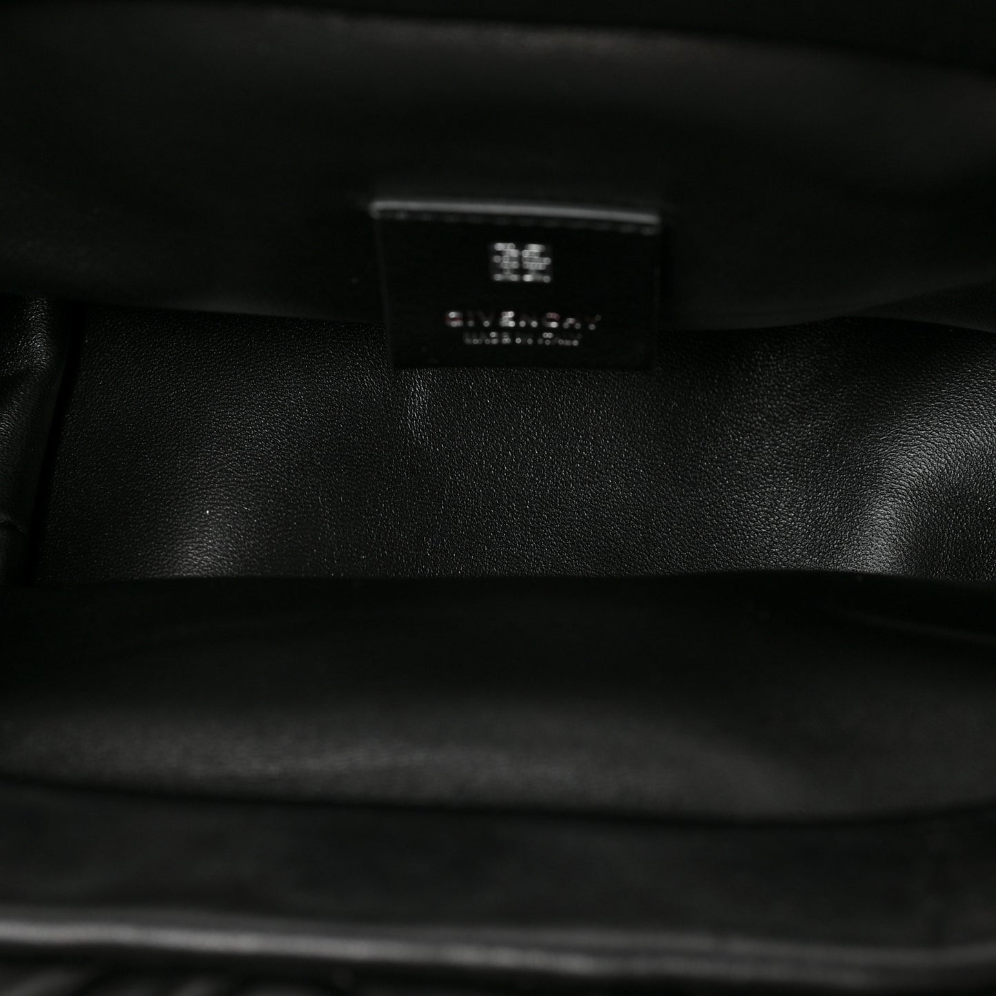 Calfskin Kenny Shoulder Bag Black