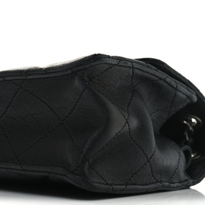 Chanel Washed Lambskin Jumbo Take Away Flap Black 10 of 10