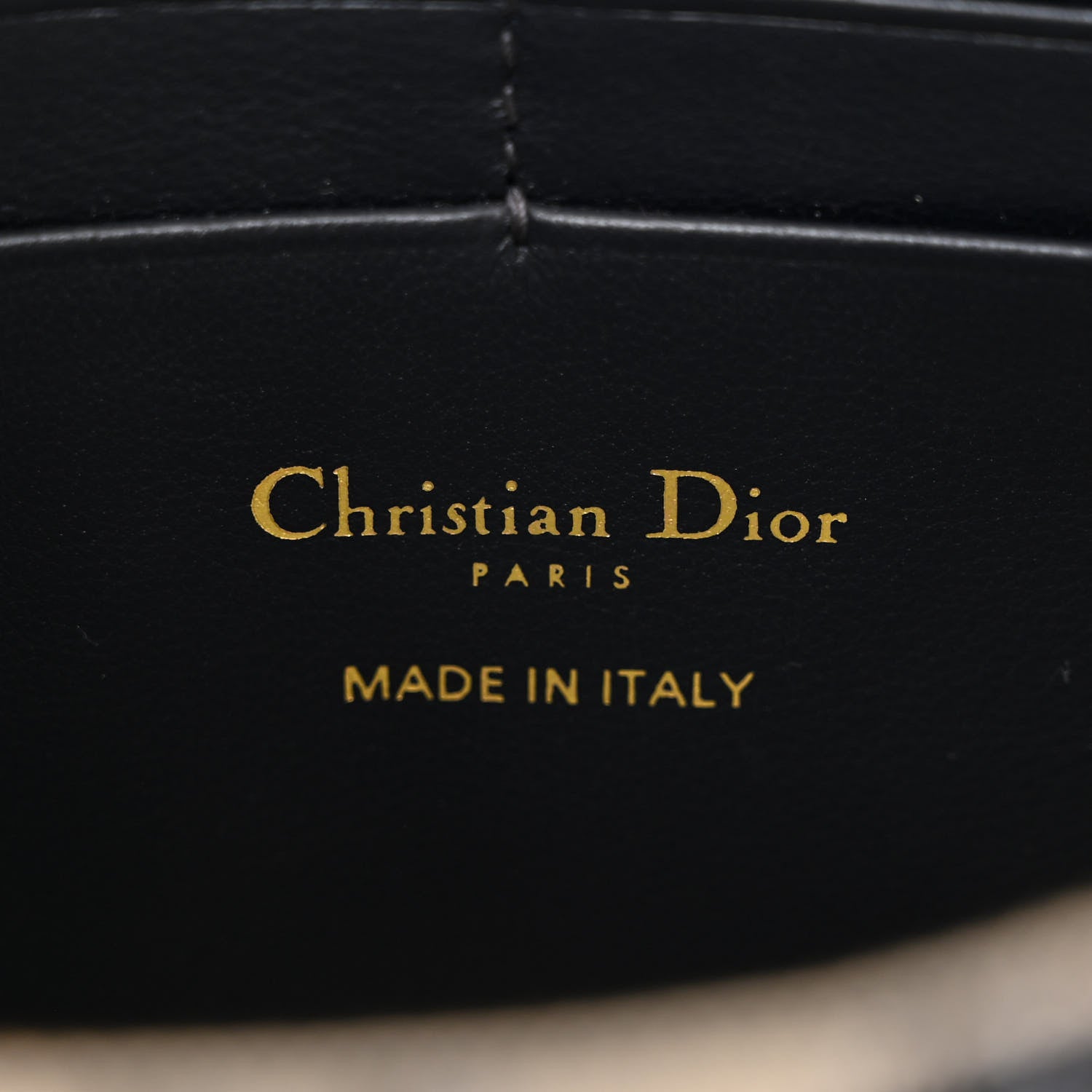 Christian Dior Oblique Saddle Chain Pouch Blue 6 of 9