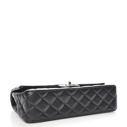 Chanel Lambskin Quilted Valentine Charms Medium Single Flap Black 4 of 8