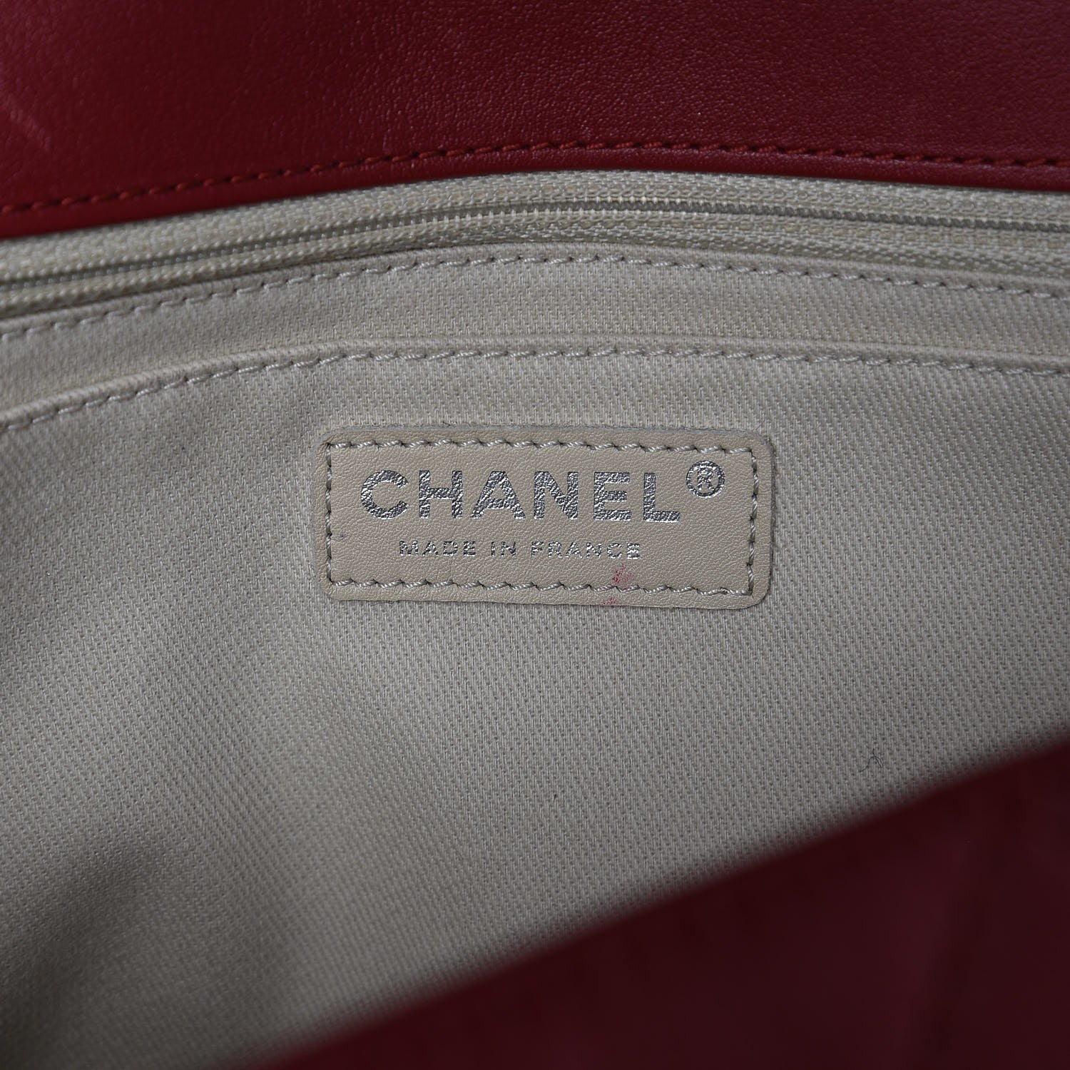 Chanel Calfskin Quilted In The Business Flap Dark Red 6 of 12
