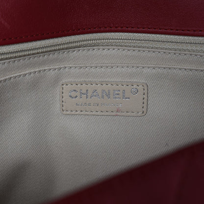 Chanel Calfskin Quilted In The Business Flap Dark Red 6 of 12