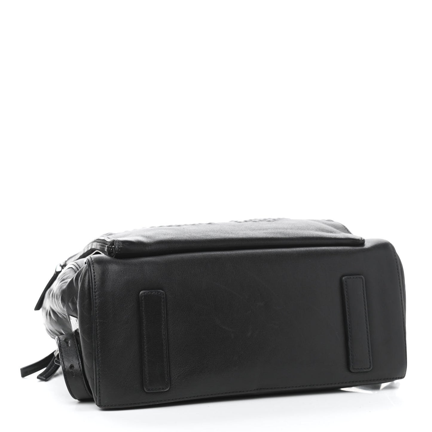 Calfskin Embossed Medium M Moment Backpack Black