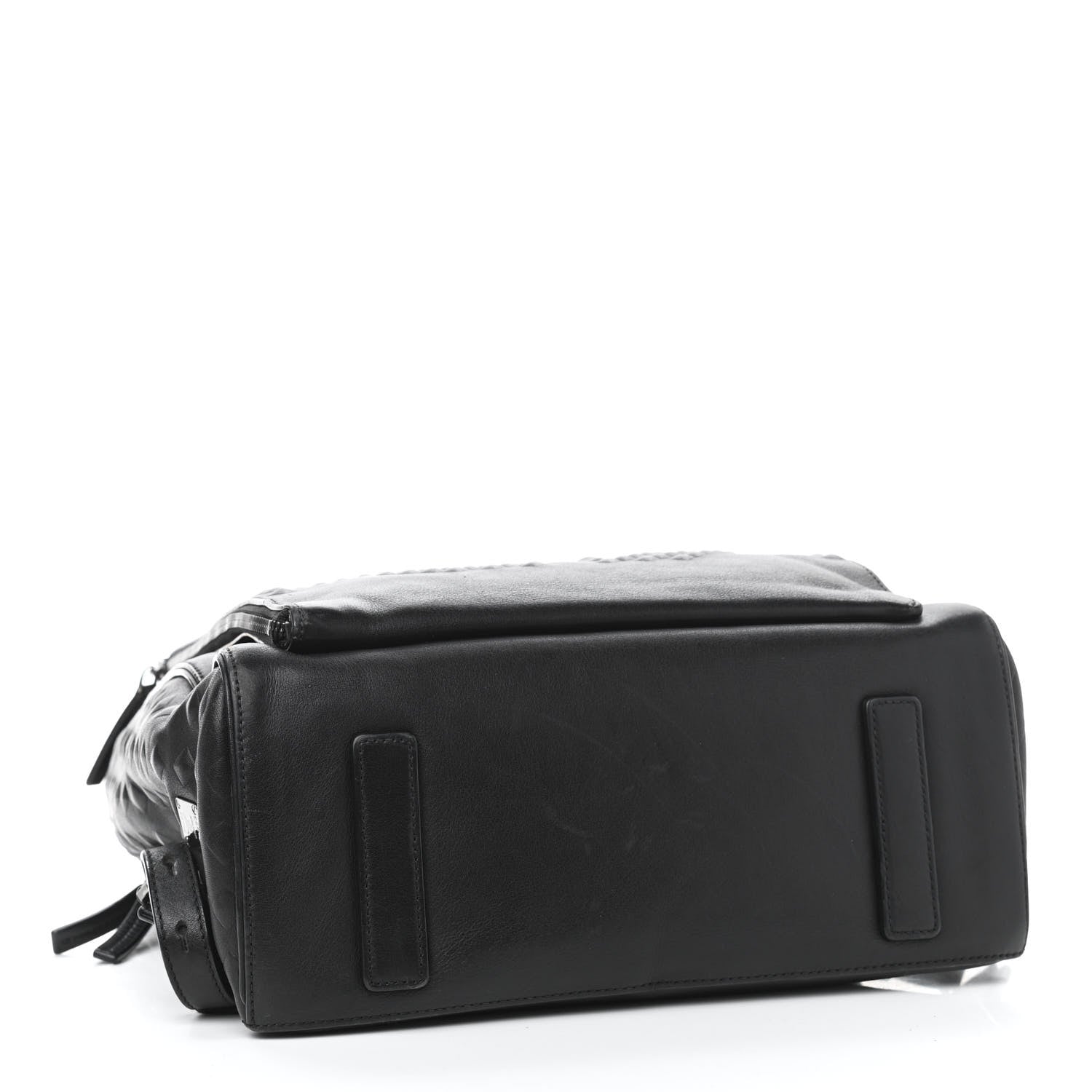 MCM Calfskin Embossed Medium M Moment Backpack Black 5 of 16