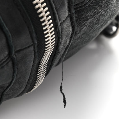 Alexander Wang Lambskin Mini Marti Backpack Washed Black Rhodium Hardware 10 of 15