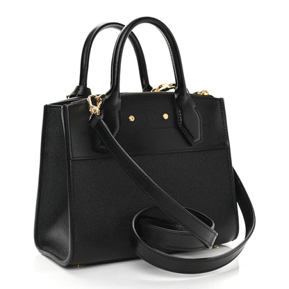 Louis Vuitton Calfskin City Steamer Mini Black 3 of 10